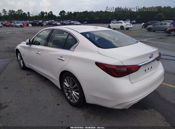 JN1EV7AP2LM207100 2020 INFINITI Q50 White Задня ліва чверть