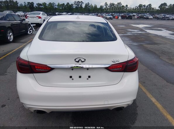 JN1EV7AP2LM207100 2020 INFINITI Q50 White 