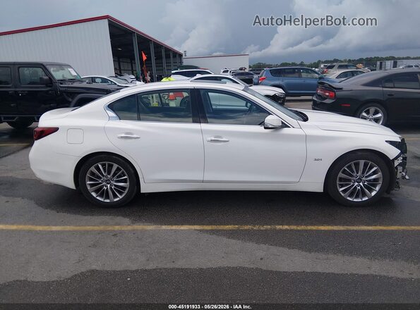 JN1EV7AP2LM207100 2020 INFINITI Q50 White Панорамний вид салону 360°