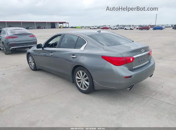 JN1EV7AP3HM735770 2017 INFINITI Q50 Gray Trasero izquierdo