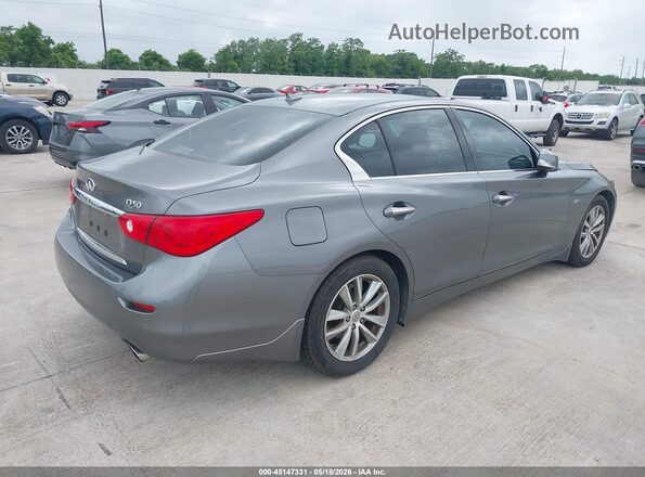 JN1EV7AP3HM735770 2017 INFINITI Q50 Gray Trasero derecho