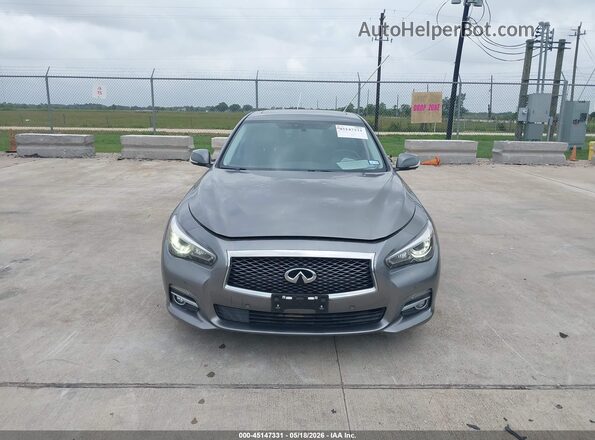 JN1EV7AP3HM735770 2017 INFINITI Q50 Gray Vista del cuadro de instrumentos
