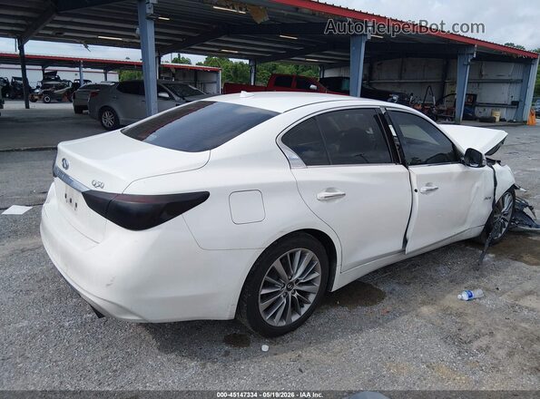 JN1EV7AP3JM590266 2018 INFINITI Q50 White Tył prawy