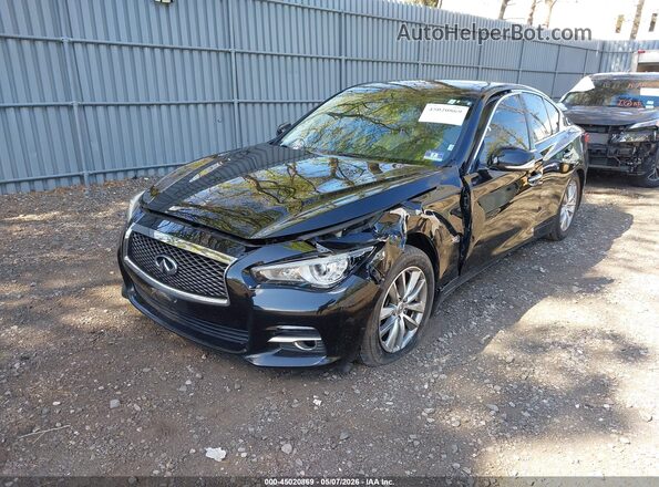 JN1EV7AP4HM737592 2017 INFINITI Q50 Black Vista frontal