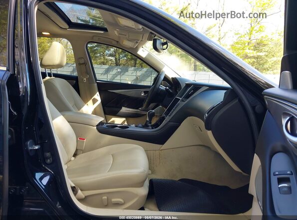 JN1EV7AP4HM737592 2017 INFINITI Q50 Black Vista interior delantera