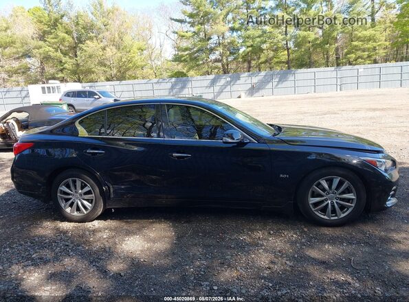 JN1EV7AP4HM737592 2017 INFINITI Q50 Black Vista interior trasera