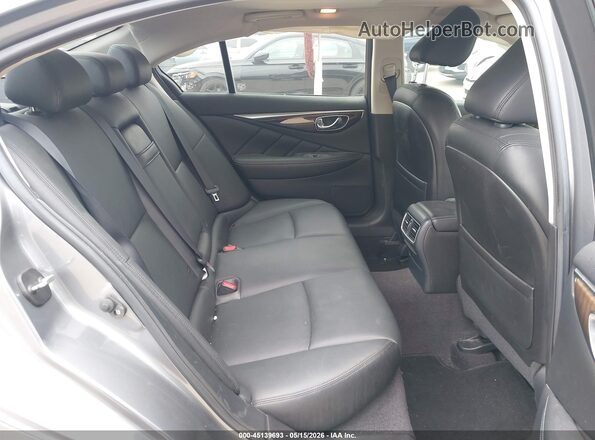 JN1EV7AP4JM365290 2018 INFINITI Q50 Gray Vista de la etiqueta del VIN