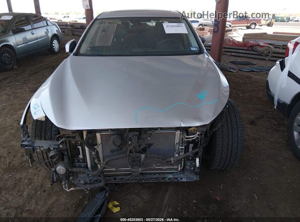 JN1EV7AP4JM365483 2018 INFINITI Q50 Серебряный Вид спереди