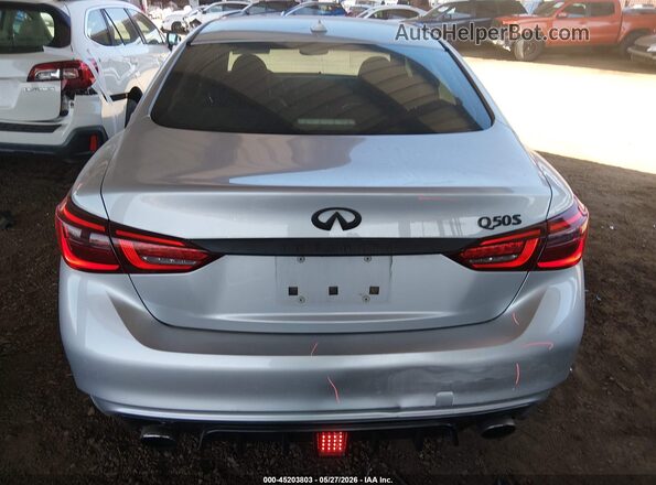 JN1EV7AP4JM365483 2018 INFINITI Q50 Серебряный 