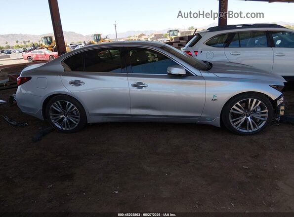 JN1EV7AP4JM365483 2018 INFINITI Q50 Серебряный Панорамный вид салона 360°