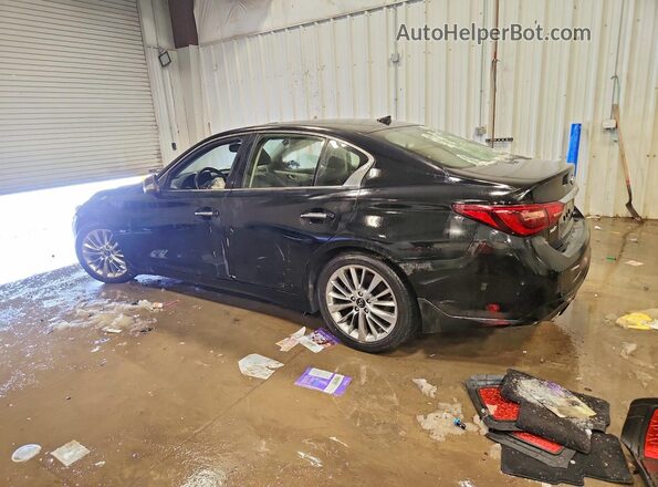 JN1EV7AP4KM540011 2019 INFINITI Q50 Black უკანა მარცხენა
