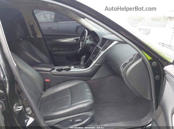 JN1EV7AP4LM204313 2020 INFINITI Q50 Black Widok wnętrza z przodu