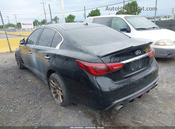 JN1EV7AP4LM204313 2020 INFINITI Q50 Black Tył lewy