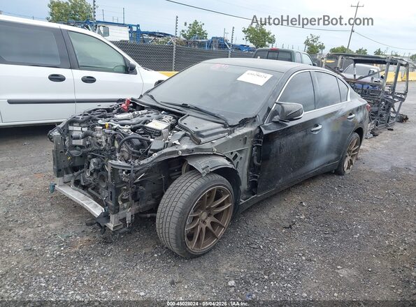JN1EV7AP4LM204313 2020 INFINITI Q50 Black Przód lewy