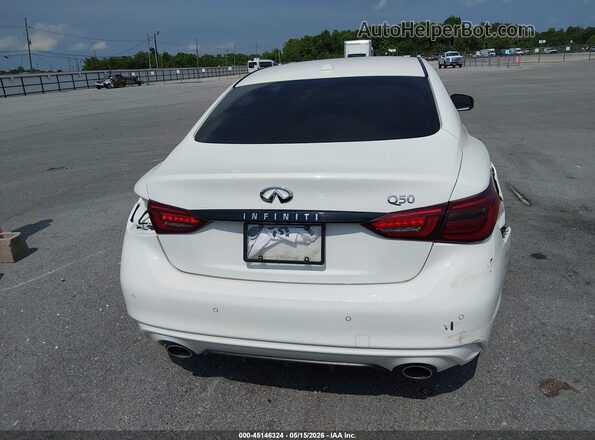 JN1EV7AP4LM206692 2020 INFINITI Q50 White 