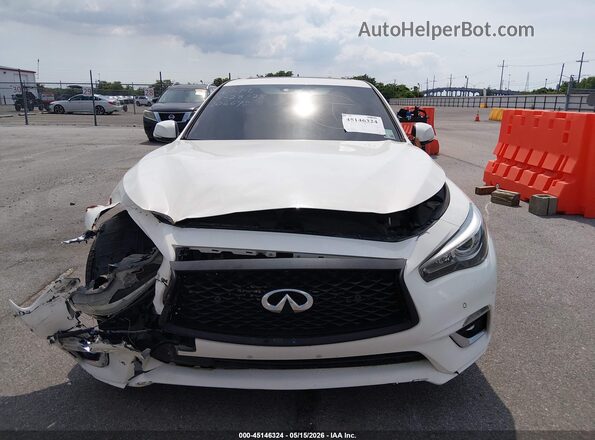 JN1EV7AP4LM206692 2020 INFINITI Q50 White Вид панелі приладів