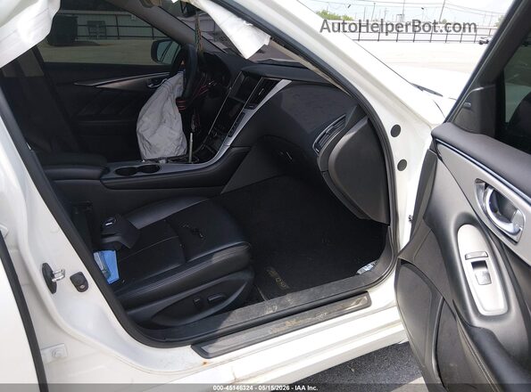 JN1EV7AP4LM206692 2020 INFINITI Q50 White Вид салону спереду
