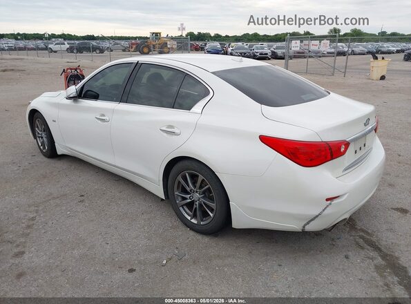 JN1EV7AP5HM740324 2017 INFINITI Q50 White Հետևի ձախ