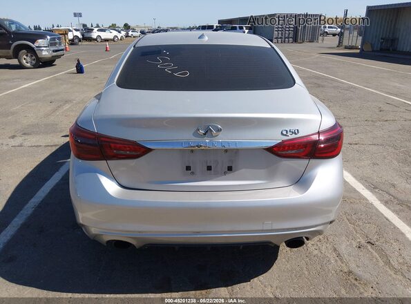 JN1EV7AP5JM361975 2018 INFINITI Q50 Серебряный 