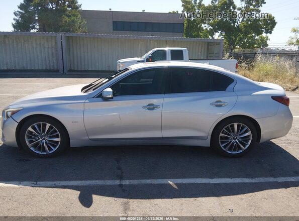 JN1EV7AP5JM361975 2018 INFINITI Q50 Серебряный Панорамный вид салона 360°