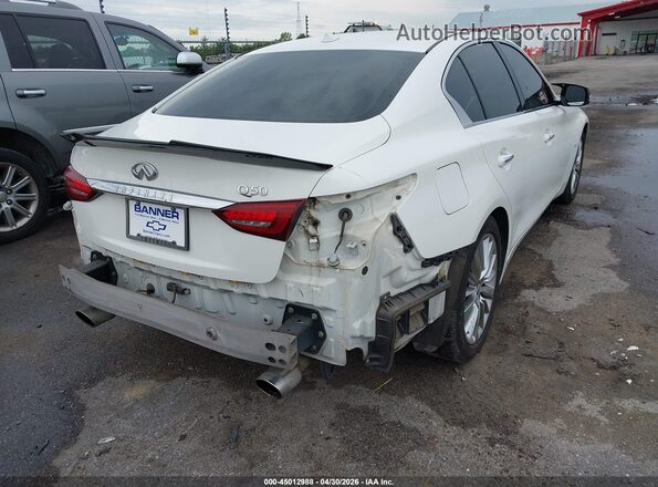 JN1EV7AP5LM206085 2020 INFINITI Q50 Белый Задняя правая четверть