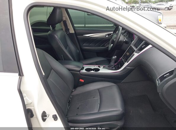 JN1EV7AP5LM206085 2020 INFINITI Q50 Белый Вид салона спереди