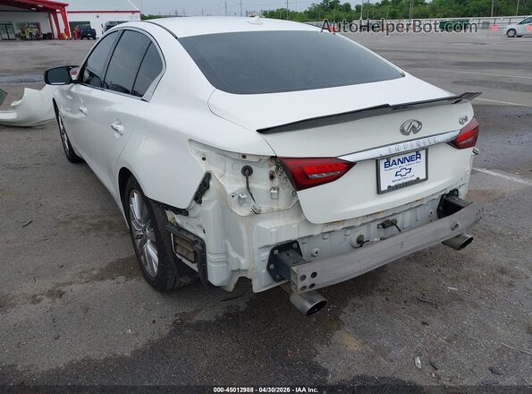 JN1EV7AP5LM206085 2020 INFINITI Q50 Белый Задняя левая четверть