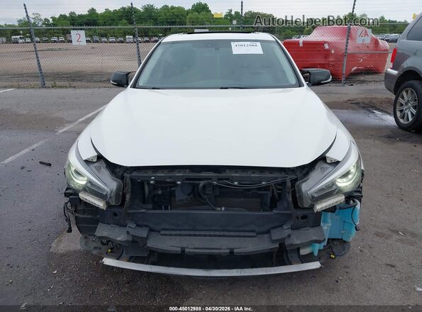 JN1EV7AP5LM206085 2020 INFINITI Q50 Белый Вид задней части салона
