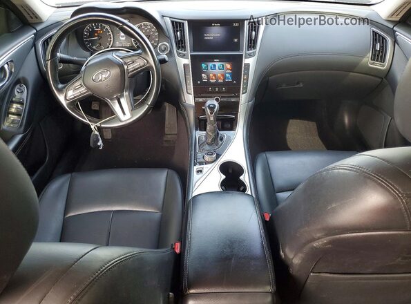 JN1EV7AP5LM207284 2020 INFINITI Q50 Black Вид панелі приладів