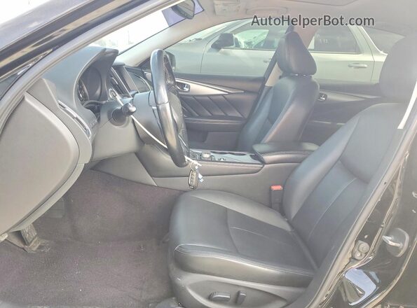 JN1EV7AP5LM207284 2020 INFINITI Q50 Black Вид салону спереду