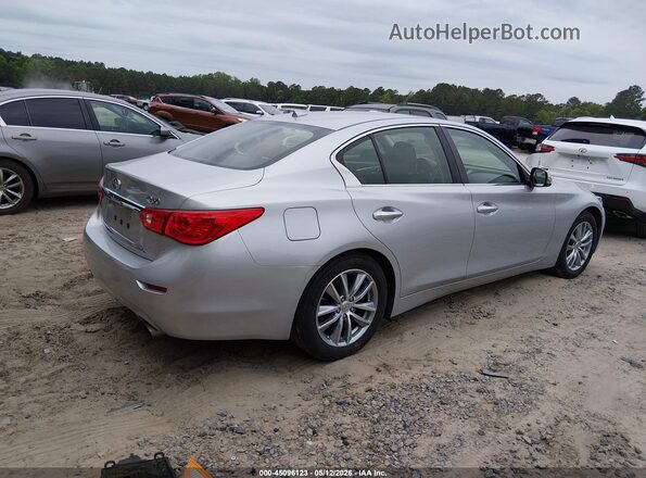 JN1EV7AP6HM736945 2017 INFINITI Q50 Silver Tył prawy