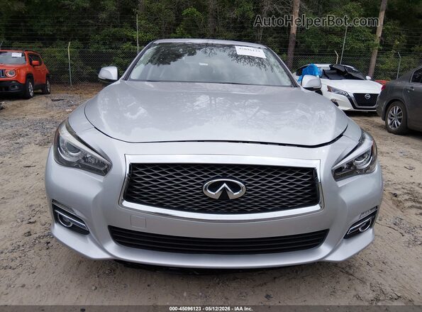 JN1EV7AP6HM736945 2017 INFINITI Q50 Silver Widok zestawu wskaźników