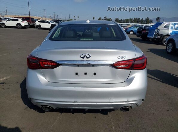 JN1EV7AP6LM200649 2020 INFINITI Q50 Silver Հետևի տեսք