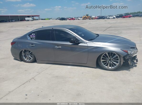 JN1EV7AP6LM203082 2020 INFINITI Q50 Gray Вид задньої частини салону