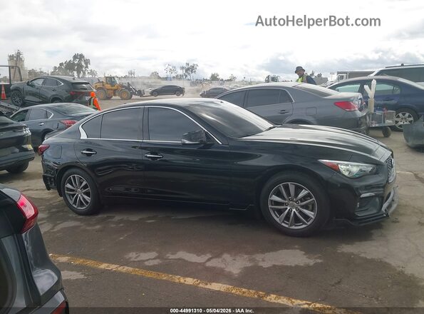 JN1EV7AP6MM704748 2021 INFINITI Q50 Black Vista interior trasera