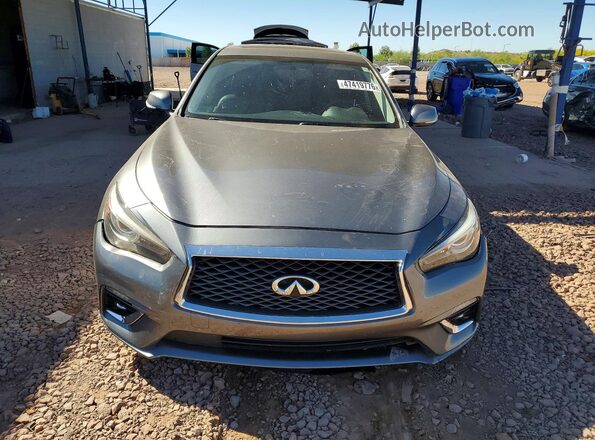 JN1EV7AP7KM513353 2019 INFINITI Q50 Gray 