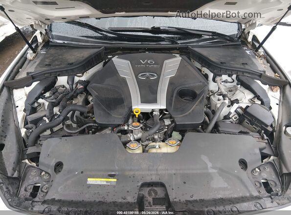 JN1EV7AP8HM738468 2017 INFINITI Q50 White Vista trasera