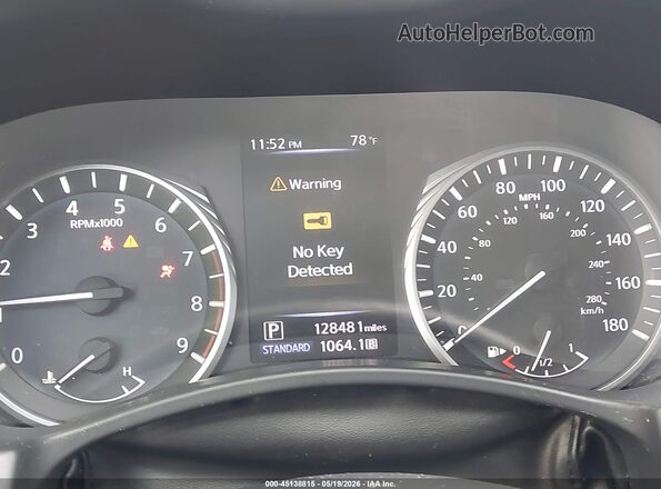 JN1EV7AP8JM360707 2018 INFINITI Q50 Серый Вид задних сидений
