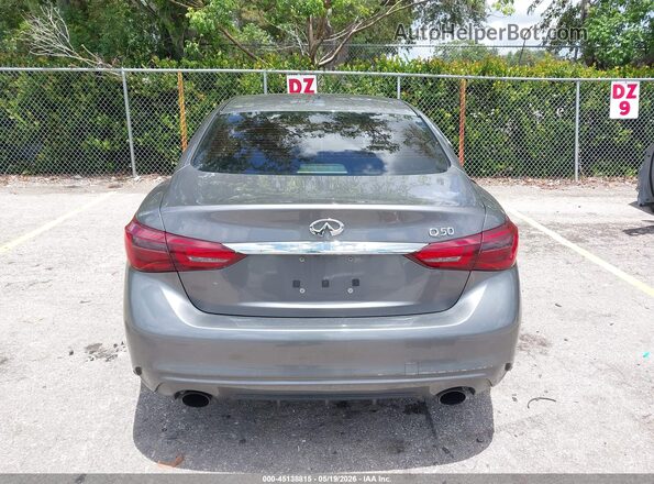 JN1EV7AP8JM360707 2018 INFINITI Q50 Серый 