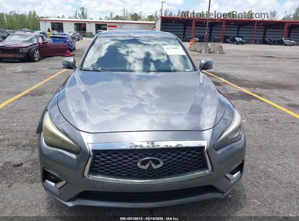 JN1EV7AP8JM360707 2018 INFINITI Q50 Серый Вид щитка приборов