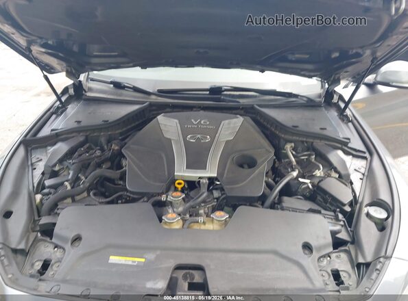 JN1EV7AP8JM360707 2018 INFINITI Q50 Серый Вид сзади