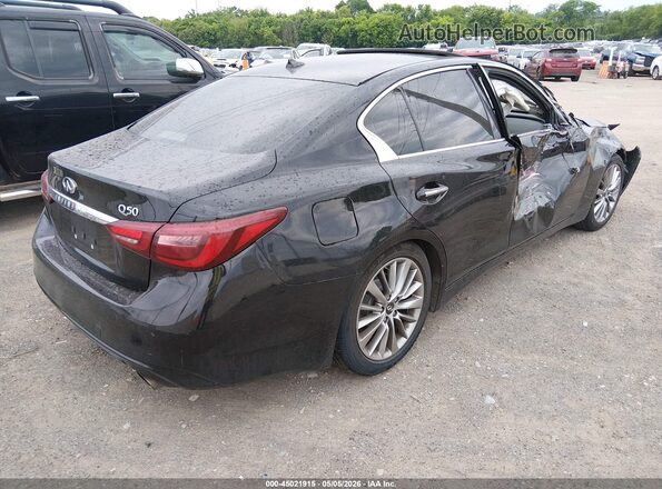 JN1EV7AP8JM591879 2018 INFINITI Q50 Black Tył prawy