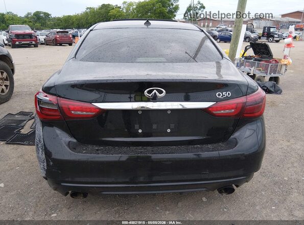 JN1EV7AP8JM591879 2018 INFINITI Q50 Black 