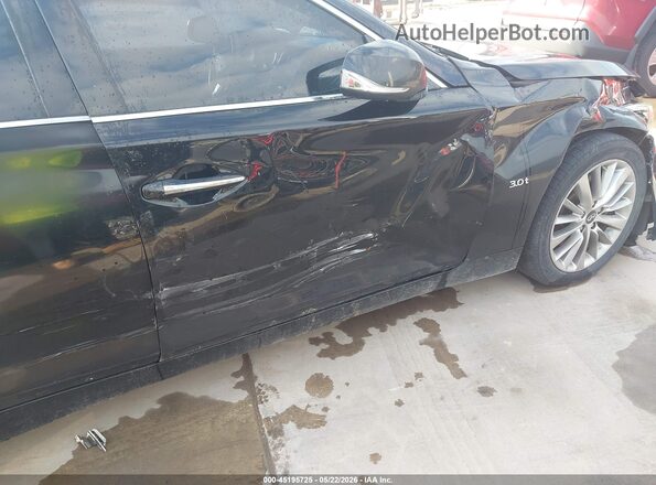 JN1EV7AP8KM515273 2019 INFINITI Q50 Black Front view