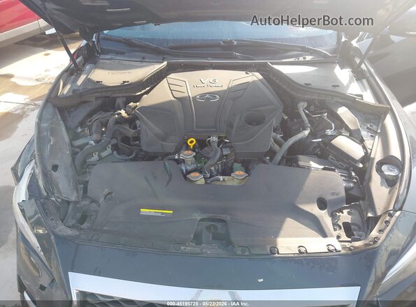 JN1EV7AP8KM515273 2019 INFINITI Q50 Black Rear view