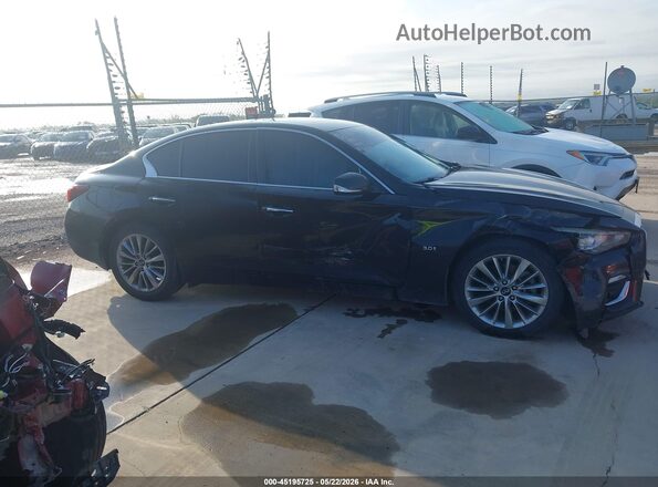 JN1EV7AP8KM515273 2019 INFINITI Q50 Black Rear interior view