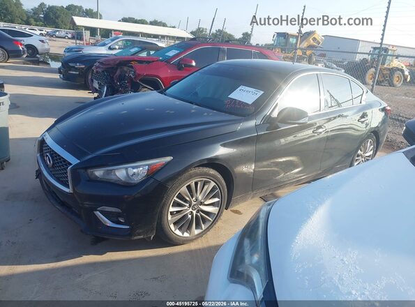 JN1EV7AP8KM515273 2019 INFINITI Q50 Black Front left