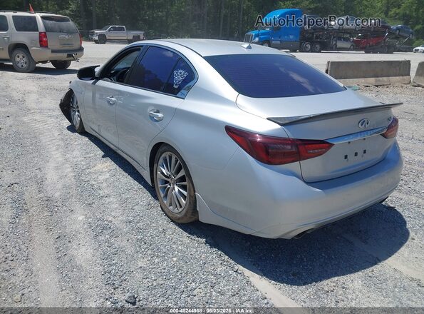 JN1EV7AP9JM365320 2018 INFINITI Q50 Silver Հետևի ձախ
