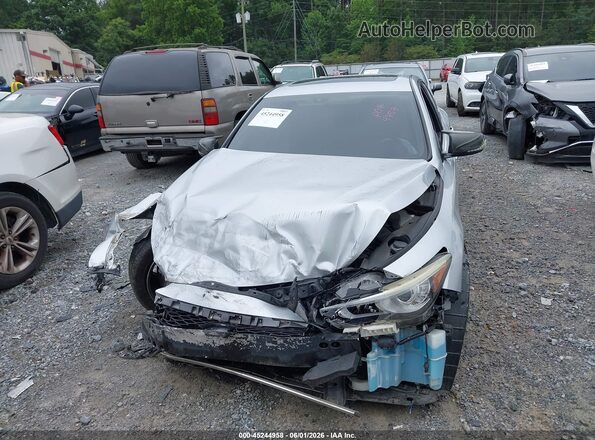 JN1EV7AP9JM365320 2018 INFINITI Q50 Silver Սարքավորումների վահանակի տեսք