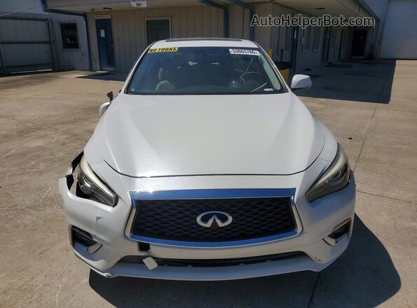 JN1EV7AP9KM510213 2019 INFINITI Q50 White Вид спереду